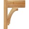 Ekena Millwork Imperial Block Rough Sawn Outlooker, Western Red Cedar, 6"W x 12"D x 16"H OUT06X12X16IMP05RWR - alternate 3